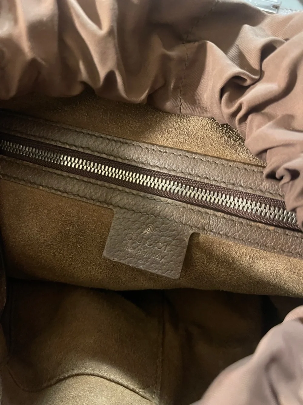 Gucci 405019 GG logo PVC Supreme flower printing canvas backpack - Picture 3 of 6